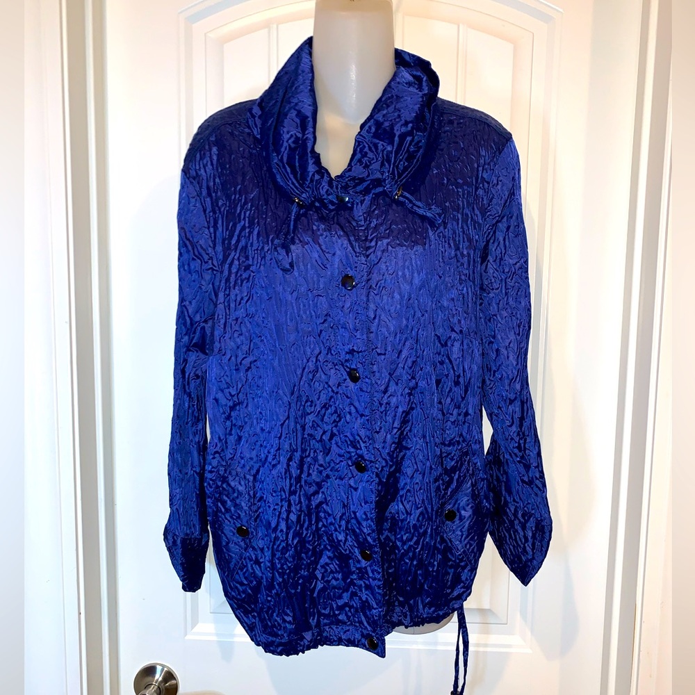 Chico’s Navy Zenergy Jacket